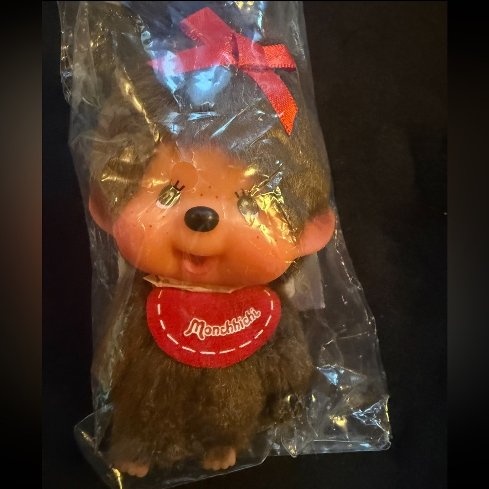 Monchhichi baby keychain